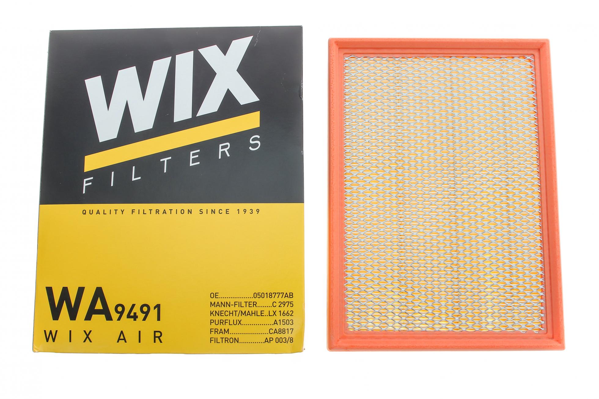 WA9491 WIX FILTERS